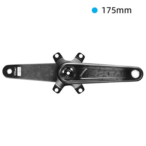 Power Meter Base Road Carbon Cranksets 29mm Spindle Full Carbon Chainring 52-36T - Picture 28 of 36