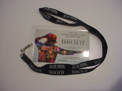 マイケル・ジャクソン THIS IS IT VIPパス セット先行プレミア上映