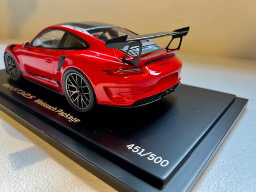 1/18 Porsche 911 GT3 RS Weissach Package Dealer Limited Edition 1 of 500 991.2 - Picture 5 of 17