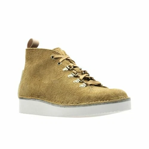 Clarks Originals Donna ** Nala Hike Scamosciato Rovere Peloso D Anello ** UK 5 6 7 D