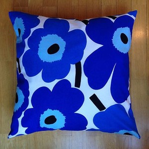 Handmade x Pillow Cushion Case Cover Pieni Unikko Blue Marimekko Ebay Handmade x Pillow Cushion Case Cover Pieni Unikko Blue Marimekko Ebay