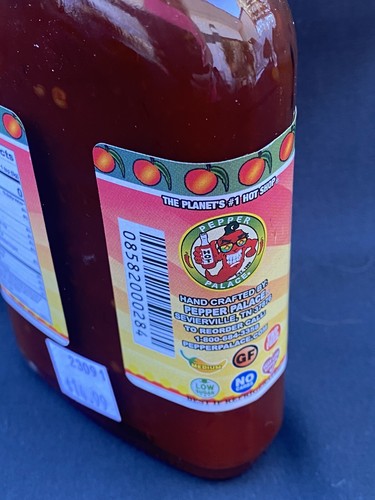 Pepper Palace PEACH SERRANO Hot Sauce fl oz - Picture 4 of 7