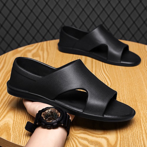 Summer Men Sandals Breathable Open Toe Fisherman Beach Slip On Outdoor Shoes - Picture 7 of 26