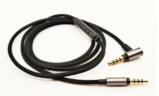 nylon Audio Cable with mic For NAD VISO HP50 HP70 PSB SPEAKERS M4U1 M4U2 M4U8