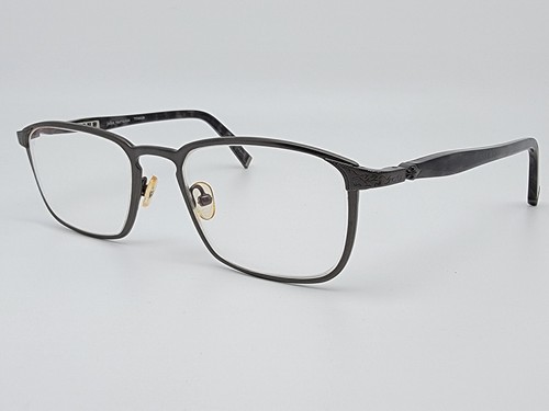 John Varvatos V146 Gunmetal Titanium Eyeglasses Frame w/ Case Japan 53-19-145 - Picture 3 of 17