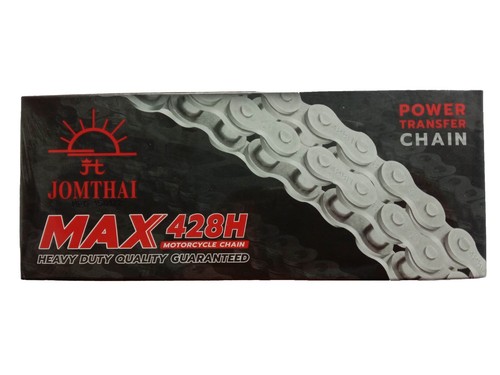 JT Heavy Duty Motorcycle Chain (Genuine Parts) JOMTHAI 106L/428 Pitch for Honda  - Picture 3 of 12
