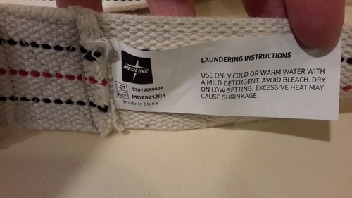 Medline Gait Belt with Metal Buckle  2" Wide  60" Long Heavy Duty Gait Pre-owned - Picture 4 of 4