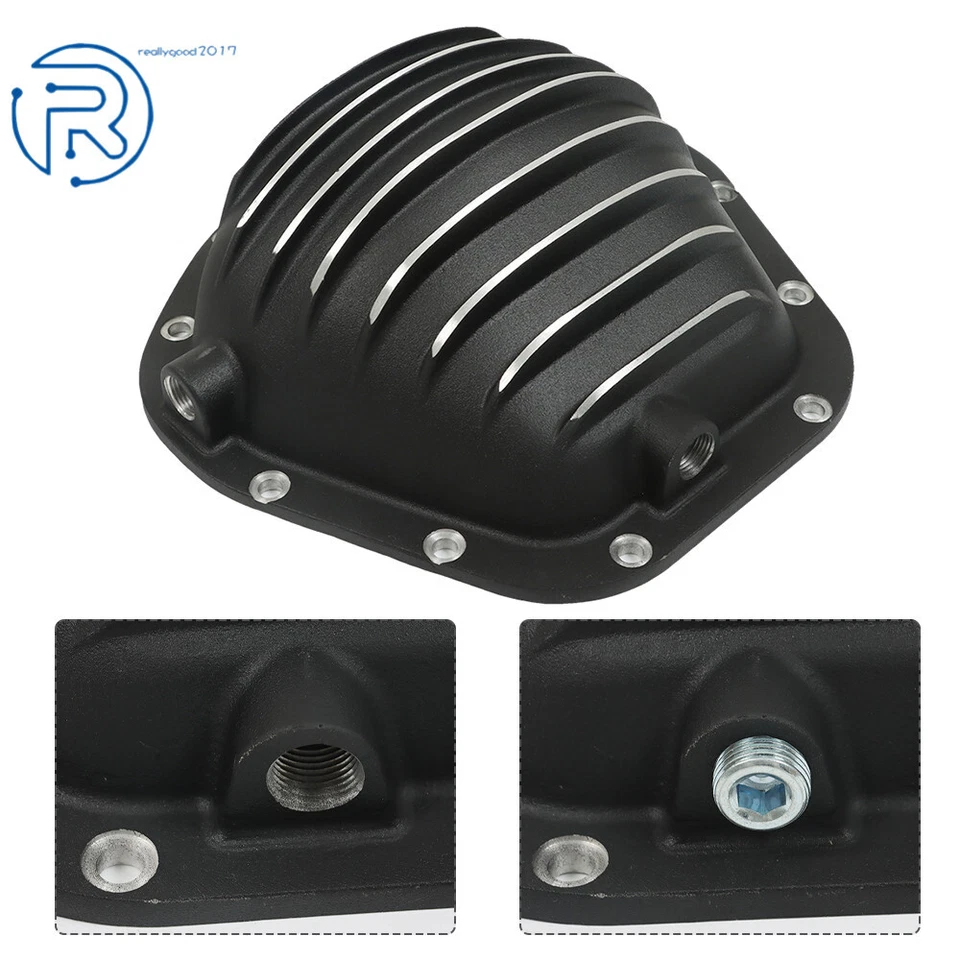 Cubierta diferencial trasero 9,75" 10 pernos con junta para 74-98 Ford Jeep J20 Dana 60 70 Foto 3 de 4