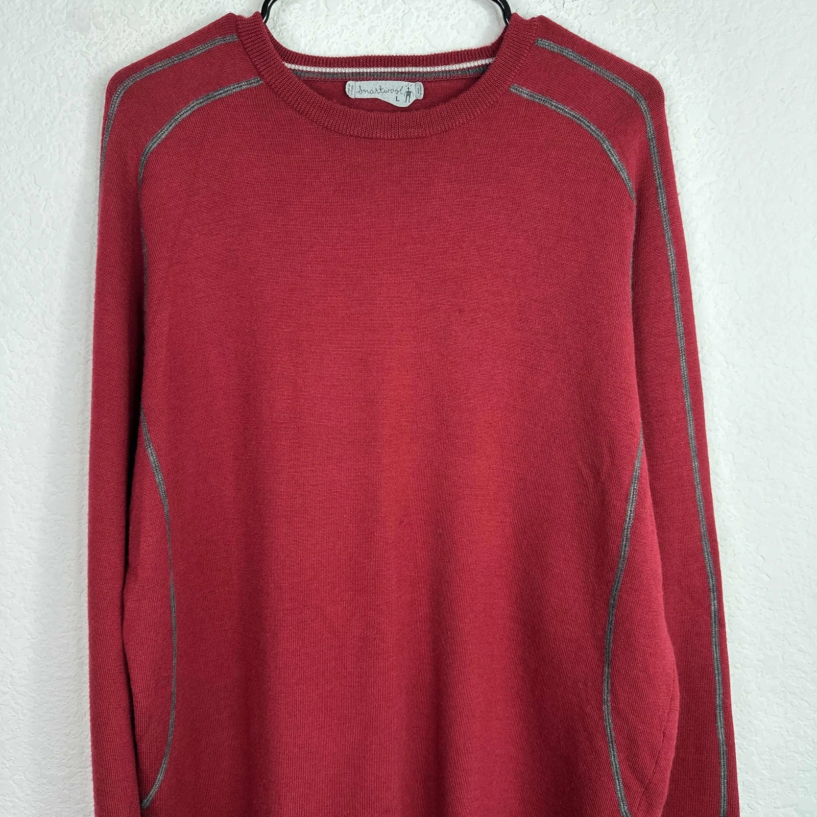 smartwool long sleeve casual relaxed pullover sweater