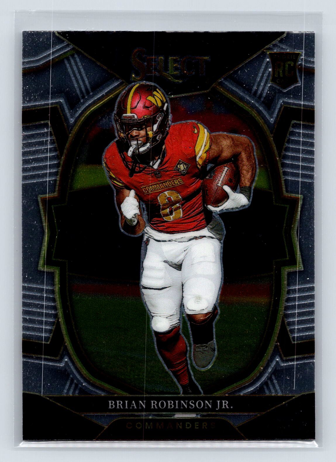 Brian Robinson Jr. Rookie 2022 Panini Select #78 Washington Commanders RC 3-7