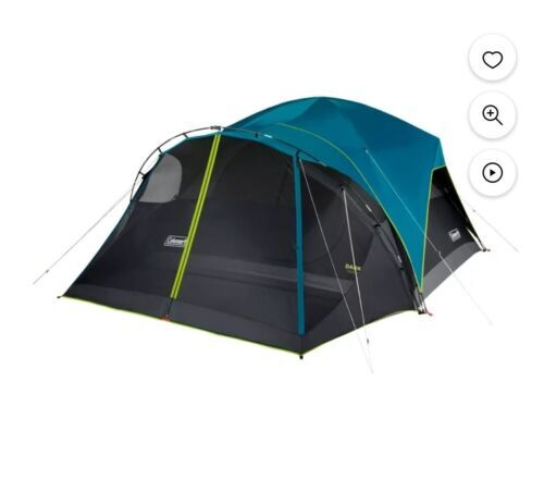 Coleman Carlsbad 8-Person Fast Pitch Setup Screen Room- Blue - Afbeelding 3 van 9