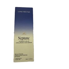 LUNA NECTAR Neptune Hydrate & Blur Hyaluronic Acid Serum 1.01 fl oz EXP 12/26