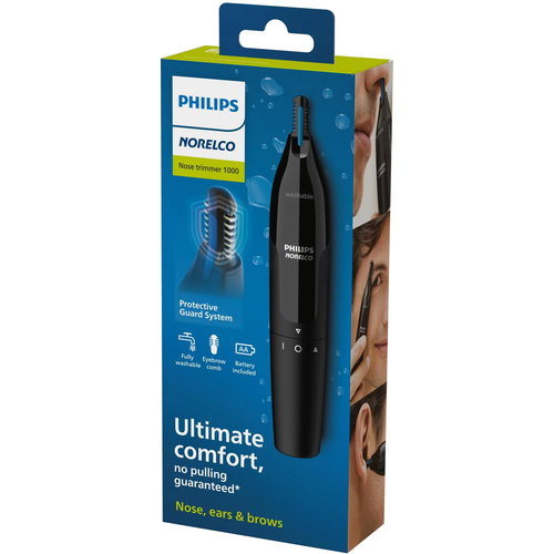 Philips Tagliabordi Elettrico 1000, AA a Batteria NT1605/60 - Foto 9 di 11