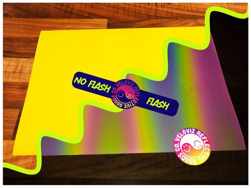 Rainbow Reflective Self Adhesive Vinyl Sheet 5 Colours A4 / A5 For Cricut Cameo - Picture 22 of 34