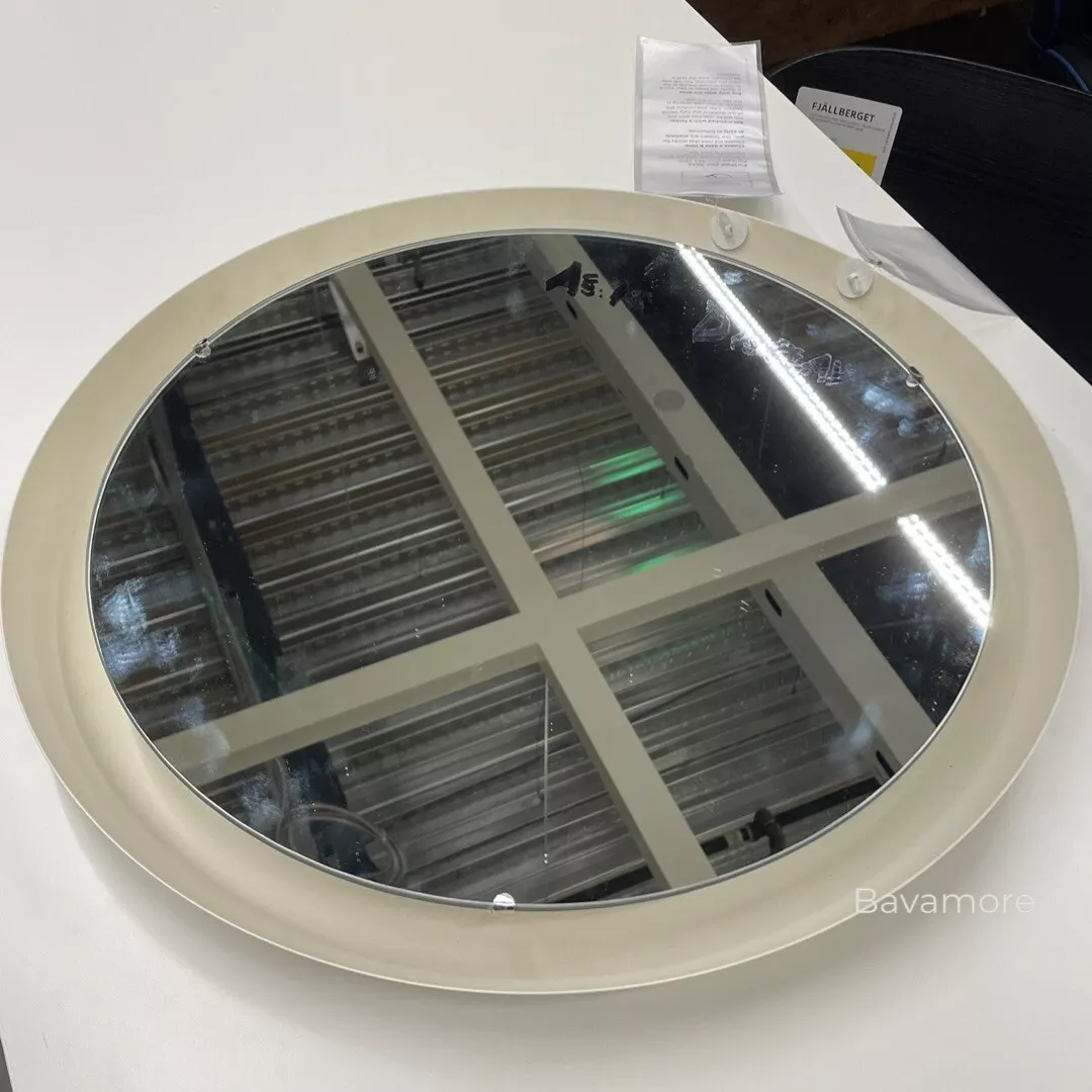 Ikea STORJORM Mirror with integrated LED lighting white 18 1 2