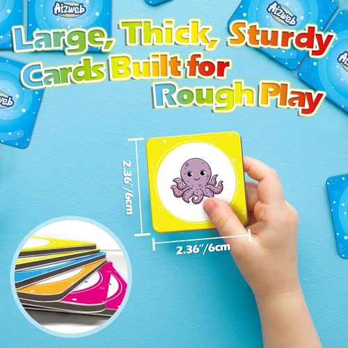 Match Game,Memory Game,40 Pcs Toddler Card Games for Boys Girls Kids Ages 3 4 5 - Picture 4 of 12