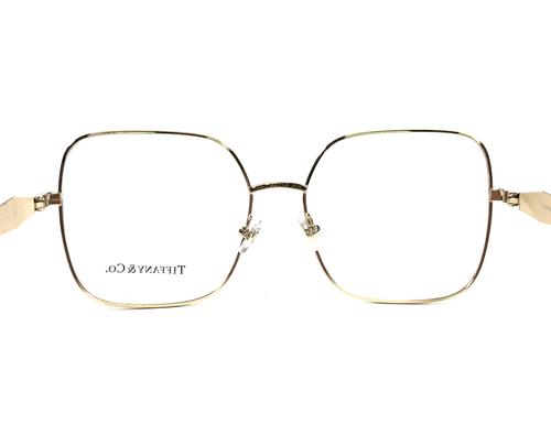 Tiffany & Co. Eyeglasses Frames TF1151 6021 Havana Gold Full Wire Rim 54-16-140 - Picture 9 of 14