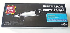 Mini Telescope with Tripod Play Day Ages 6 10X Magnification NWT