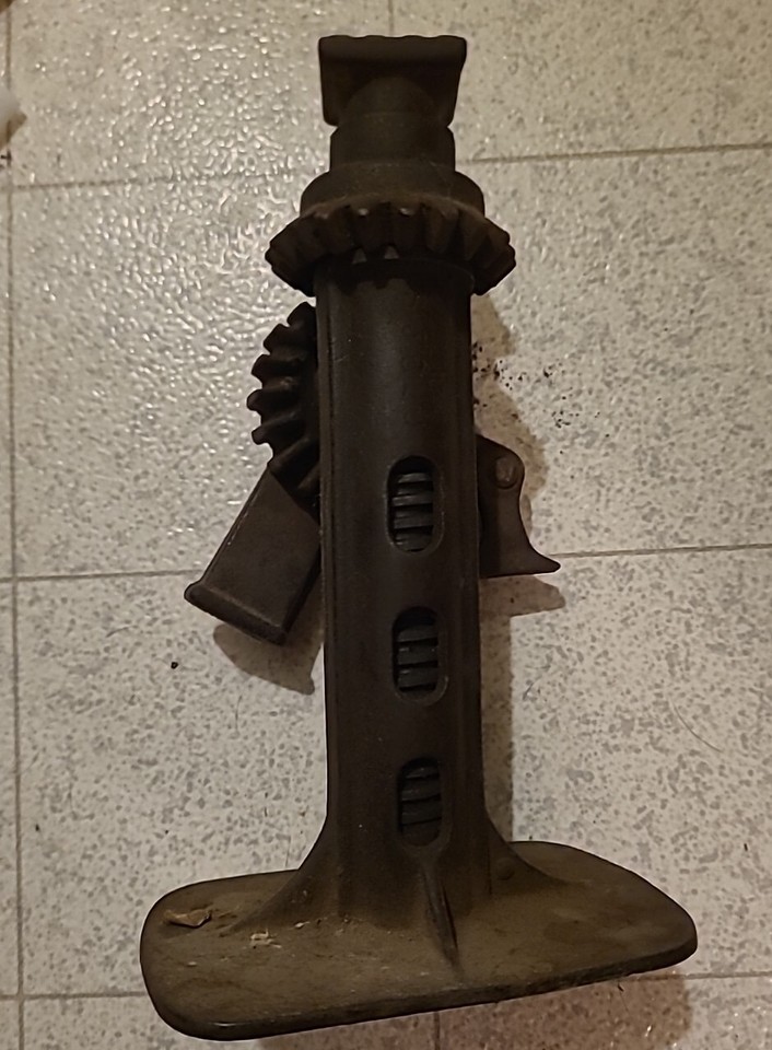 Antique Vintage Walker Cast Iron Car Truck Screw Jack eBay