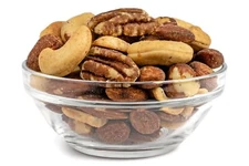 Roasted Mixed Nuts (no Peanuts) 2lb, 5lb, 15 lb Case -Salt/No Salt