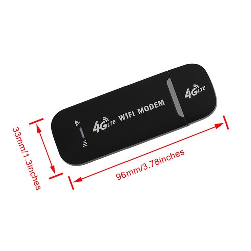 4G LTE Wireless WiFi Router USB Dongle Tarjeta de red Módem de banda ancha móvil - Imagen 5 de 14