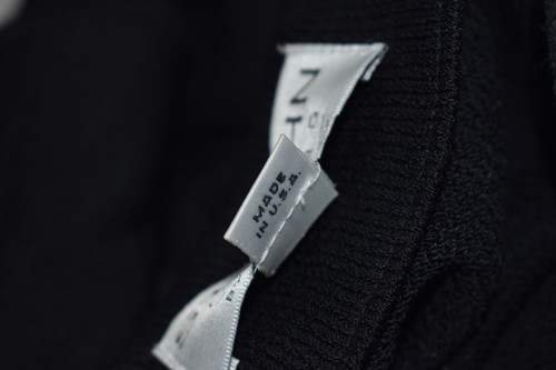 St. John Gr. 12 schwarz Strick Jacke Blazer Nieten Strass Stretch zweireihig - Bild 11 von 13