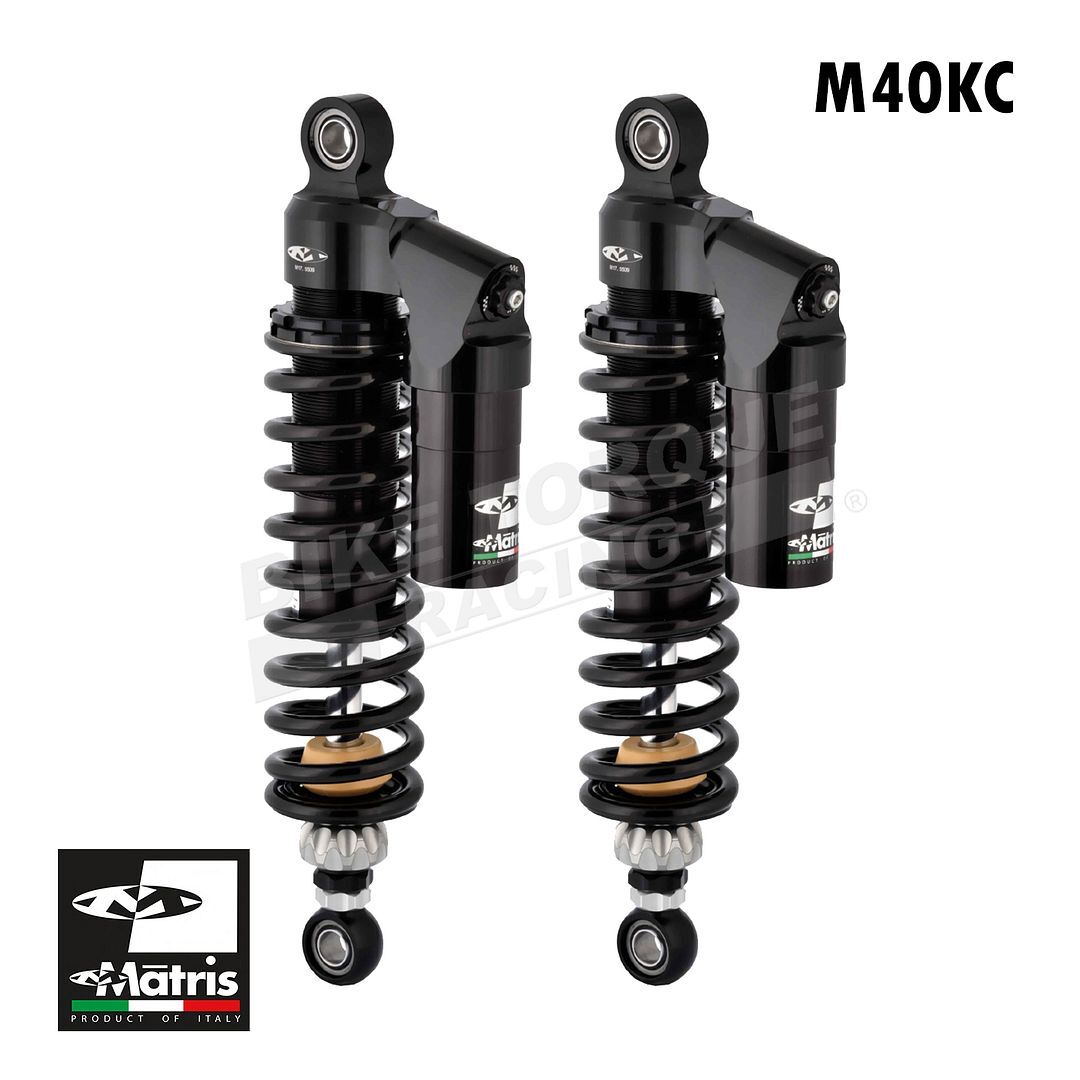 Matris M40KC Upgrade Rear Shocks to fit Kawasaki W650 1998-2006