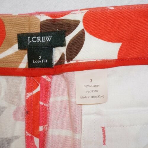Vintage 70s J. Crew Shorts colorful pop art bold floral booty festival sze 2 - Picture 3 of 5