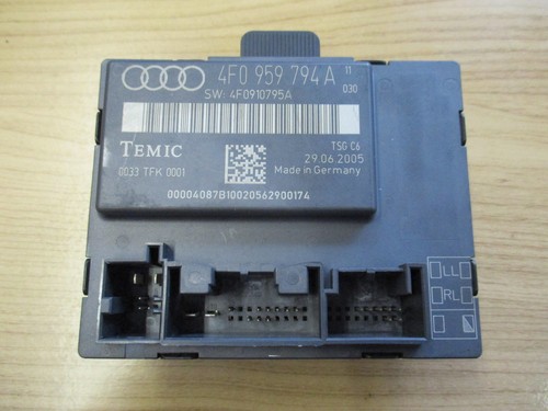 Türsteuergerät hinten rechts Audi A6 4F Steuergerät Tür ZV 4F0959794A - Bild 1 von 3