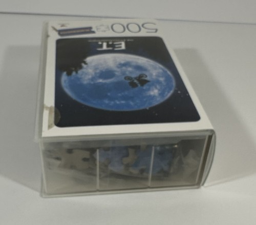 ET The Movie Puzzle 500 Pezzi Plastica Blockbuster Custodia Ispirata VHS Completo - Foto 6 di 7