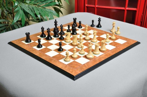 Reproduction of The Circa 1925 Series Chess Pieces - 3.0" King - Genuine Ebony - Picture 9 of 11