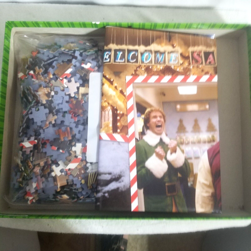 Elf Film Puzzle 1000 Teile Christmas Holiday Buddy mit Poster - Bild 3 von 7