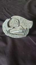 Harley Davidson Belt Buckle 1992 Baron USA H413 American Riding Motorcycle Loc22