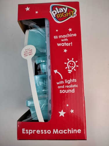 Play Right Toy Expresso Machine Sensory Co-ordination Imagination Brand New - Picture 2 of 6