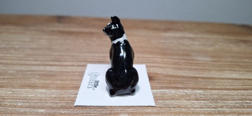 LITTLE CRITTERZ Dog Boston Terrier "Stubby" Mini Figurine New FREE SHIP LC1047 - Picture 2 of 7