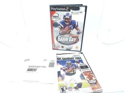 NFL Gameday 2004 (Playstation 2 PS2) CIB con manuale - Foto 1 di 4