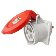 Bals CEE Anbausteckdose gerade 32A 5P 400V Einbausteckdose QUICK-CONNECT 1320021