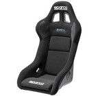 Sparco Evo L QRT Fibreglass Race/Rally Competition Seat with Vinyl Cover, Black