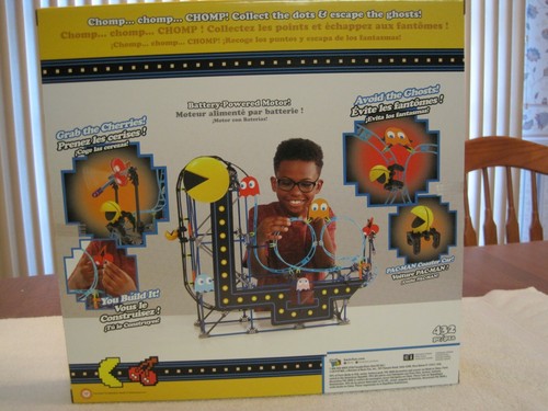 2019 K-NEX PAC-MAN ROLLER COASTER BUILDING SET--432 PIECES--MOTOR INCLUDED--NEW - Picture 11 of 12