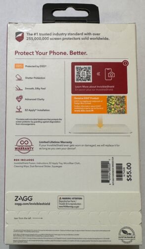 ZAGG Invisibleshield Fusion D3O Protezione Schermo per Samsung Galaxy S22 (6.1") - Foto 2 di 2