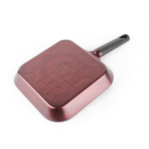 Parrilla antiadherente de cerámica MyPan 11" sartén de aluminio fundido mango desmontable - Imagen 3 de 5