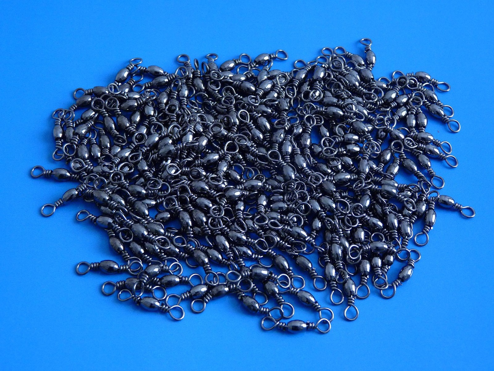 50 Stück Angelwirbel Set – Mit Speed-Clips, Für Süß- Und Salzwasser, Größen 4# Bis 12#