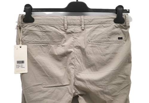 €90 SCOTCH&SODA sz 32? TROUSERS CHINO PANTS BUSINESS SLIM MOTT BEIGE JOB WORK - Picture 5 of 7