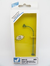 322 / 01 - Viessmann H0 6012 - Bogen Gaslaterne grün LED warmweiß - neu in OVP