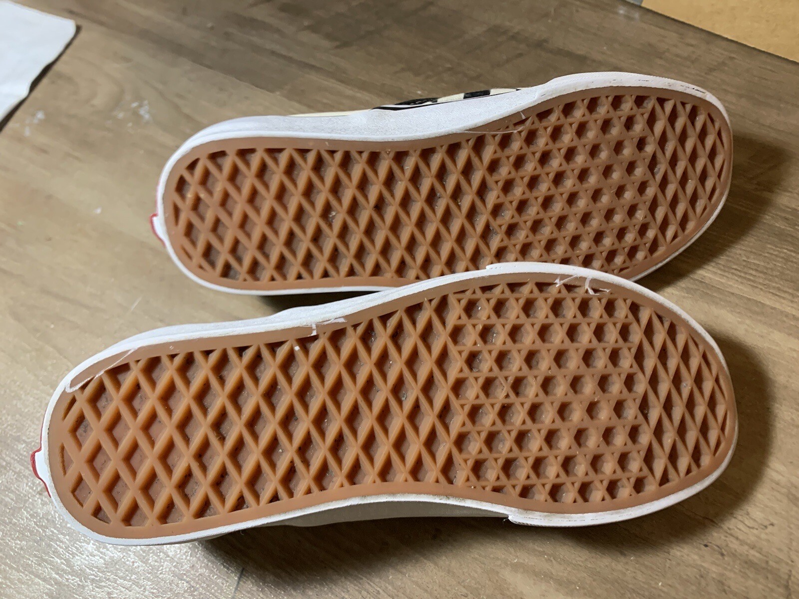 Classic Checkerboard Vans Sneakers Clean Lightly Used… Gem