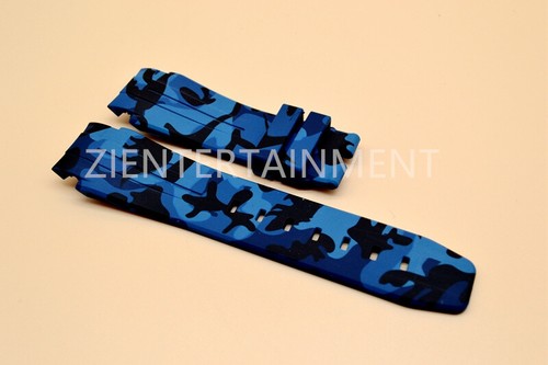 20 mm Camouflage Silikon Kautschuk passend für Rolex GMT Sub Yatch Master - Bild 6 von 21