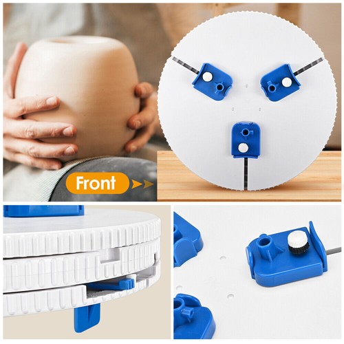 Verstellbare Keramik Verkleidung Halter Clip Center Keramik Rad Kunststoff Werkzeug - Bild 8 von 12
