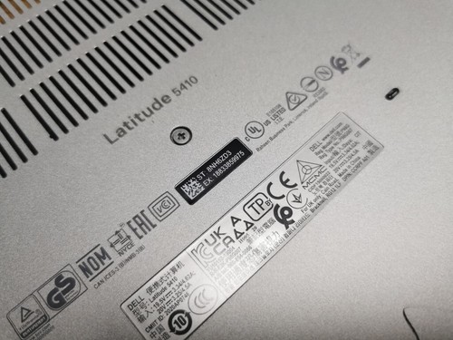Genuine Dell Latitude 5410 Bottom Base Chasiss Lower Cover DOOR 00W819 CN-00W819 - Afbeelding 9 van 11