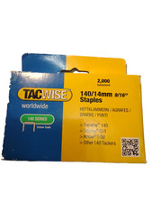 Tacwise Galvanised Staples 140/14mm 9/16" 140 series Pack of 2000