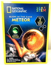 Glow-In-The-Dark Meteor Ball Science Kit Hands On Learning Nat'l Geographic New